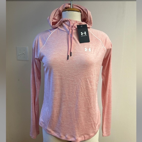 NWT Women’s Under Armor Pink Hoodie size M - Picture 1 of 5